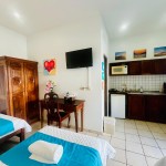 #11 - Poolside Triple Twin Room